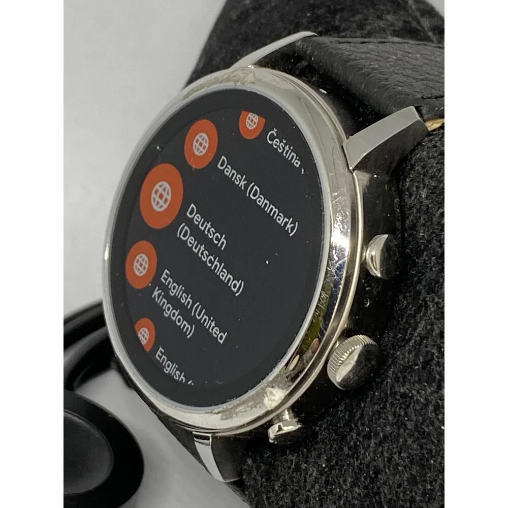 Fossil Gen 4 Authentic Digital Dial Smart Watch Custom Band FTW6017 LT323